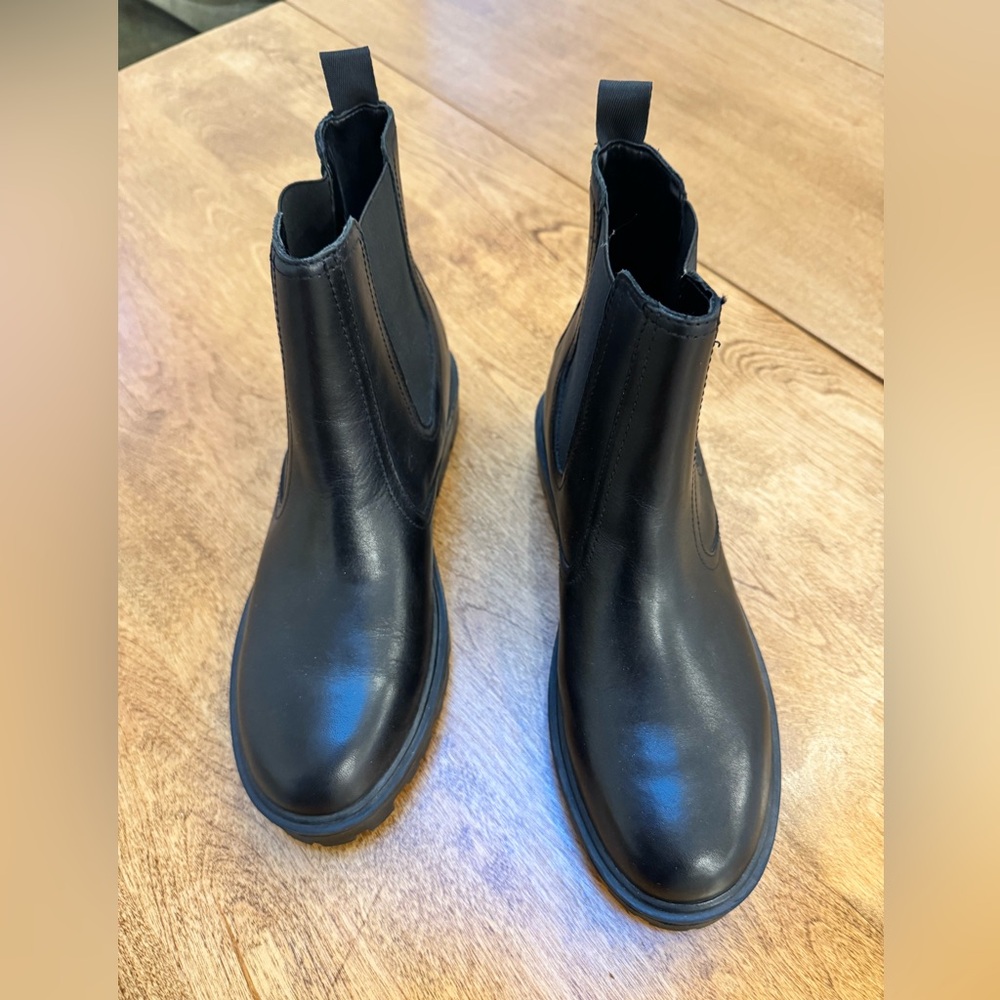 Steve Madden Black Ankle Boots